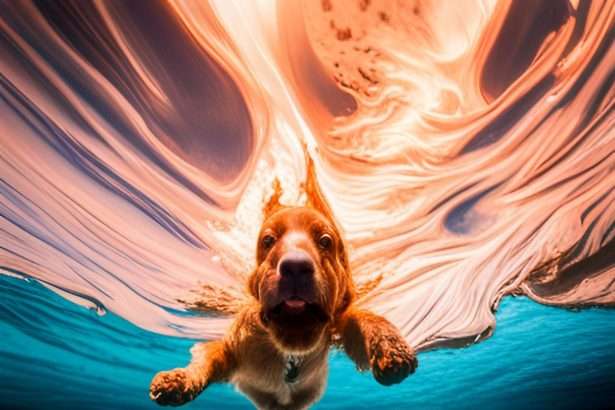 A cute dog or cute dog i'm just a water