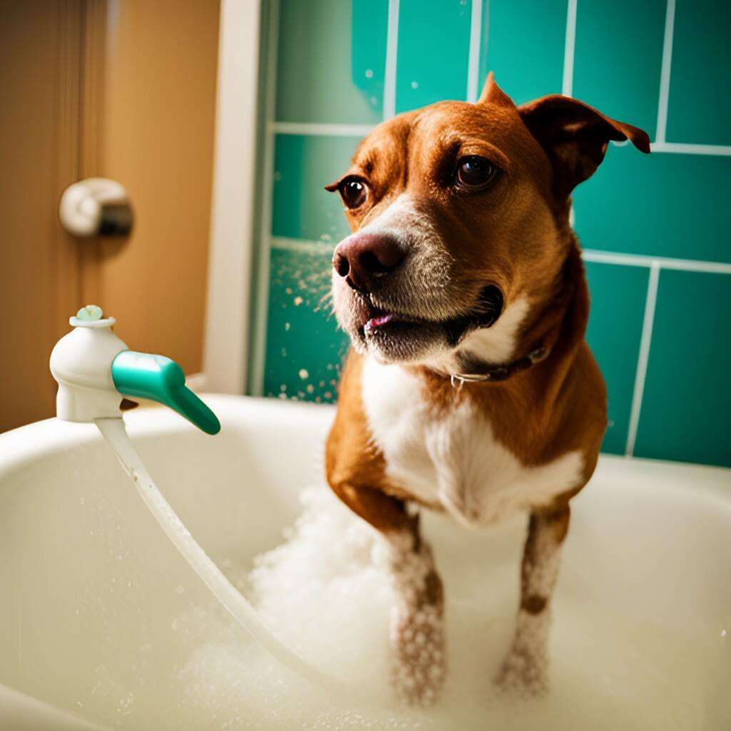 Acute door getting into the tub
